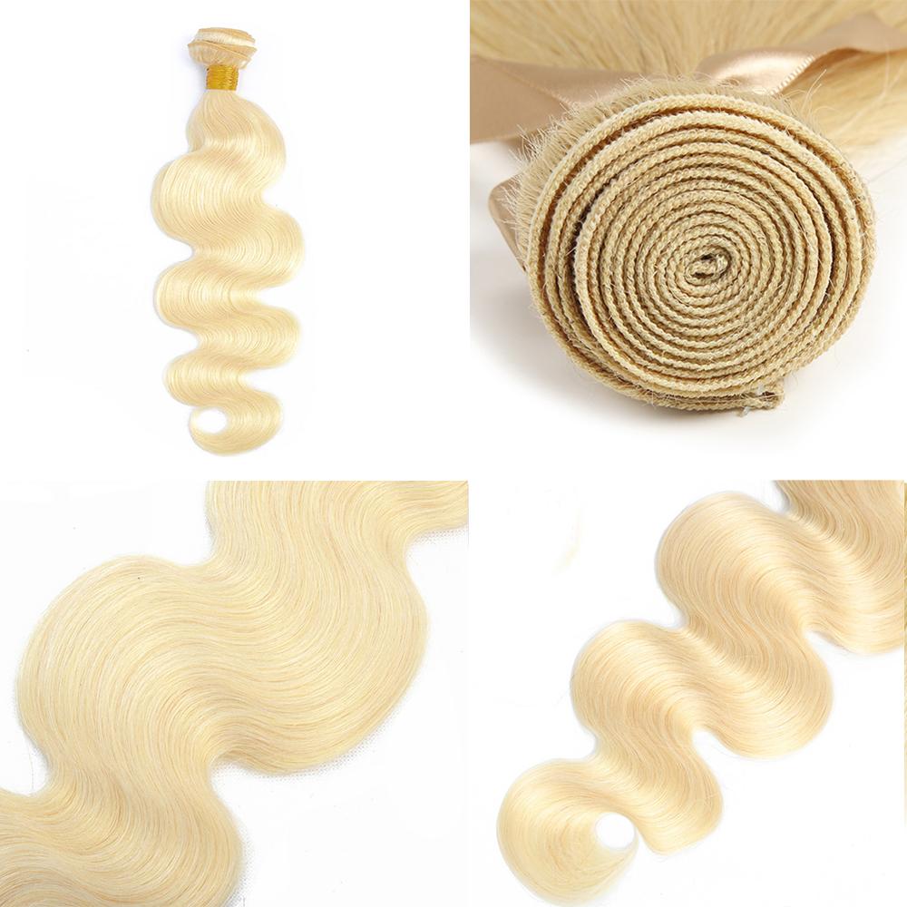 Parksonhair 613 Body Wave Human Virgin Hair Weave 3 Bundles/Pack