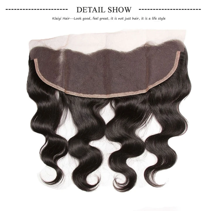 Parksonhair Body Wave Human Hair 3 Bundles With 13*4 Lace Frontal