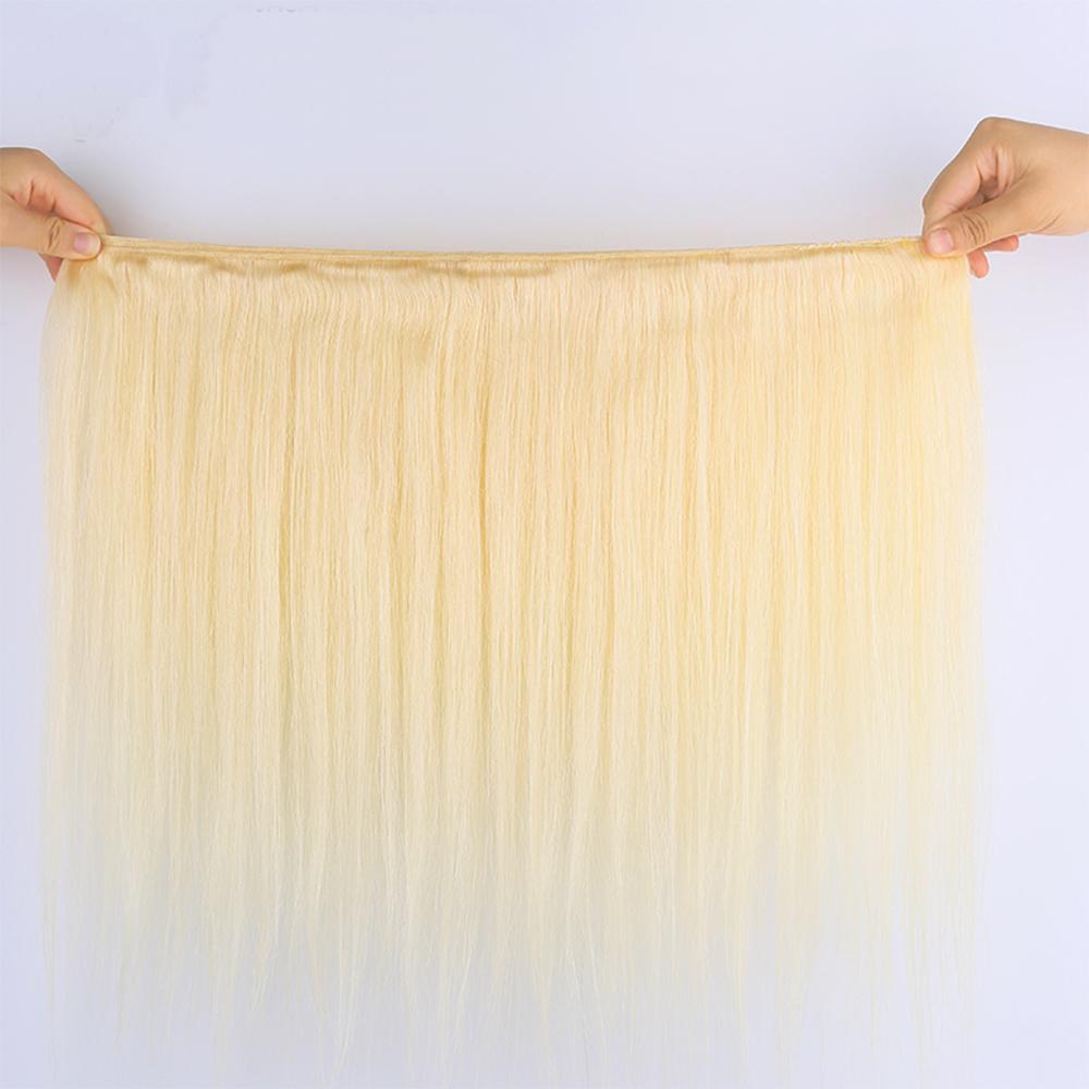 Parksonhair 613 Straight Human Virgin Hair Weave 4 Bundles/Pack