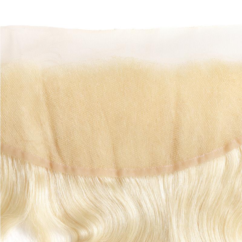 Parksonhair 613 Body Wave Human Hair 3 Bundles With 13*4 Lace Frontal