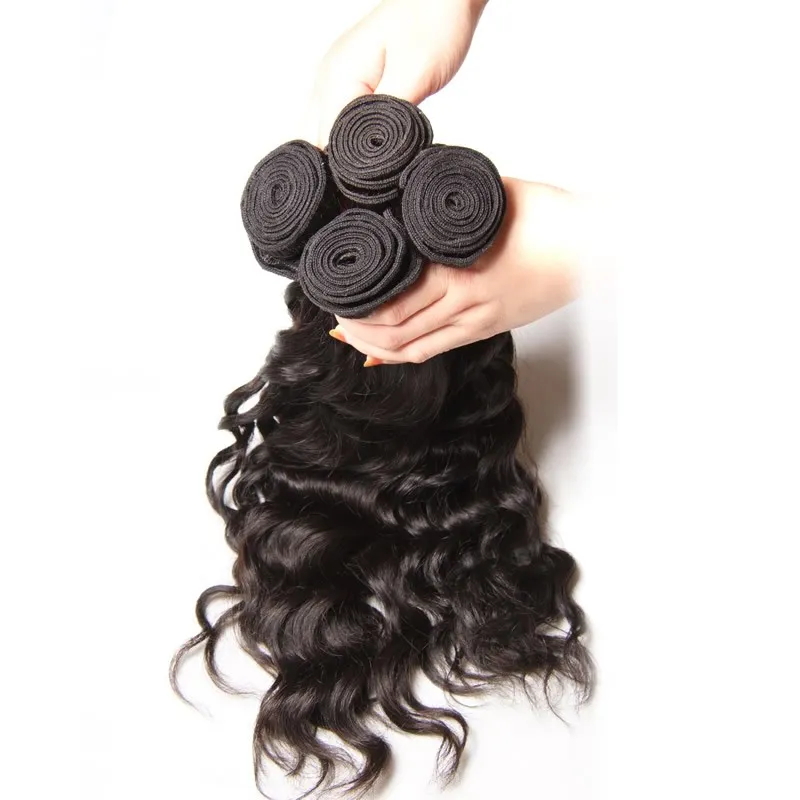 Parksonhair Natural Wave Human Virgin Hair Weave 1Bundles/Pack