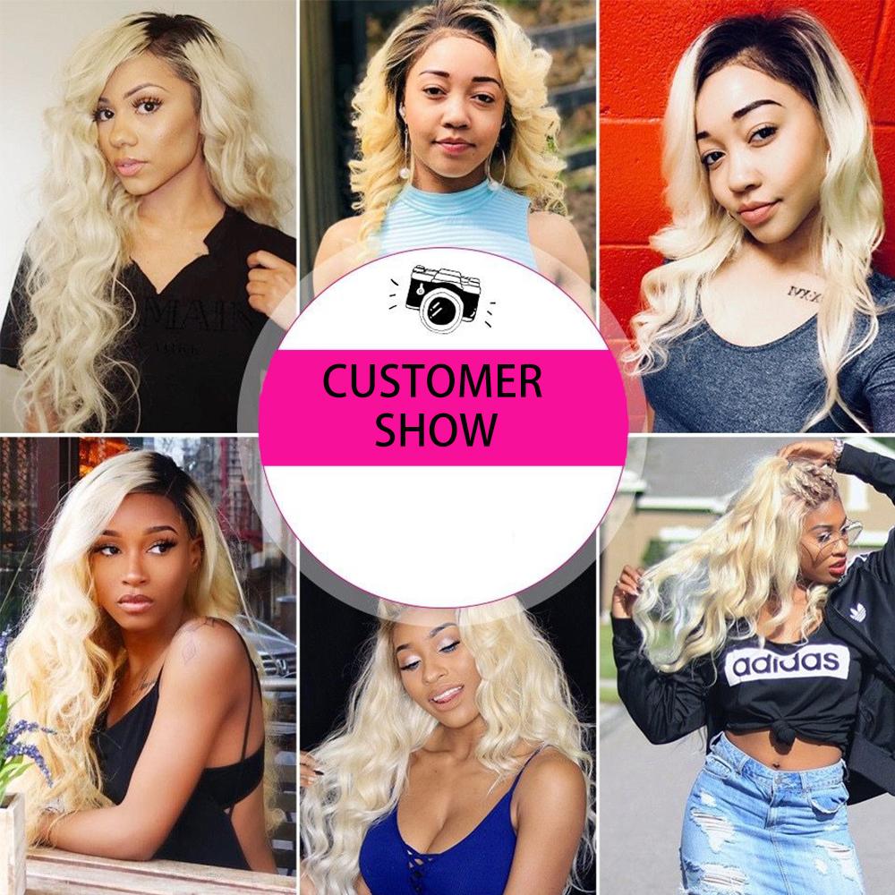 Parksonhair 1B/613 Body Wave Human Virgin Hair Weave 1Bundles/Pack