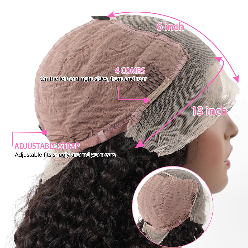 Straight Lace Front Human Hair Wigs For Women 13X4 Lace Frontal Wig Malaysian Straight Lace Closure Wig 4X4 Lace Wig