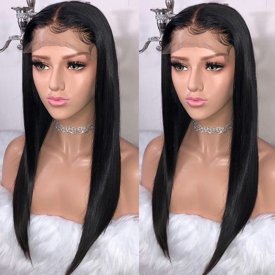 4x4 Closure Wig Lace Closure Wig Straight Lace Front Wig 150% Remy 30 inch Lace Wig Brazilian Human Hair Wig Closure Wig