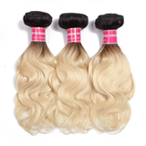 Parksonhair 1B/613 Body Wave Human Virgin Hair Weave 3 Bundles/Pack