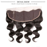 Parksonhair Body Wave Human Hair 4 Bundles With 13*4 Lace Frontal