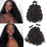 Parksonhair Natural Wave Human Virgin Hair Weave 4 Bundles/Pack