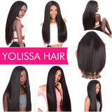 Parksonhair Straight Human Virgin Hair Weave 4 Bundles/Pack