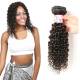 Parksonhair Jerry Curly Human Virgin Hair Weave 1Bundles/Pack