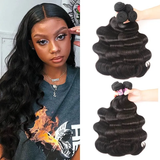 Parksonhair Body Wave Human Virgin Hair Weave 4 Bundles/Pack