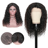 Parksonhair Loose Wave Lace Front Wigs Brazilian Human Hair Natural Color