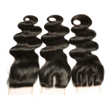 Parksonhair Body Wave Human Hair 7x7 Lace Closure