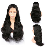 Parksonhair Body Wave Lace Front Human Hair Wig Natural Color