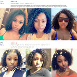 Curly Lace Front Wigs For Women Kinky Curly Lace Frontal Wig 4X4 Lace Closure Bob Wig Brazilian Curly Human Hair Wigs