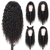 Parksonhair Natural Wave Lace Front Wigs Brazilian Human Hair Natural Color