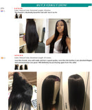 Parksonhair HD Swiss Lace Frontals 13¡Á4 Lace Frontal Straight