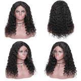 Parksonhair Loose Wave Lace Front Wigs Brazilian Human Hair Natural Color