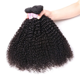 Parksonhair Kinky Curly Human Virgin Hair Weave 4 Bundles/Pack