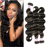 Parksonhair Body Wave Human Virgin Hair Weave 4 Bundles/Pack