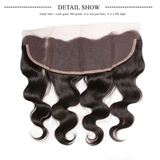 Parksonhair Body Wave Human Hair 3 Bundles With 13*4 Lace Frontal