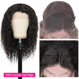 Parksonhair Loose Wave Lace Front Wigs Brazilian Human Hair Natural Color