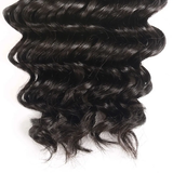 Parksonhair Deep Wave Human Virgin Hair Weave 1Bundles/Pack