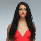 Parksonhair Natural Wave Full Lace Human Hair Wig Natural Color