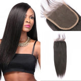 Parksonhair Straight Human Hair 7x7 Lace Closure