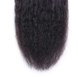 Parksonhair Kinky Straight Human Virgin Hair Weave 1Bundles/Pack