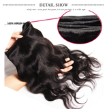 Parksonhair Body Wave Human Hair 3 Bundles With 13*4 Lace Frontal