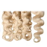 Parksonhair 613 Body Wave Human Hair 3 Bundles With 4*4 Lace Closure