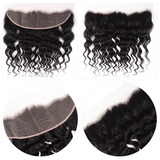 Parksonhair Natural Wave Human Hair 13x4 Lace Frontal