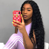 Parksonhair Deep Wave Lace Front Wigs Human Hair Wig Natural Color for Black Women Glueless Pre Plucked with Baby Hair