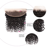 Parksonhair Deep Wave Human Hair 13x6 Lace Frontal