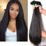 Parksonhair Straight Human Virgin Hair Weave 3Bundles/Pack