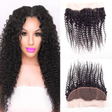 Parksonhair Kinky Curly Human Hair 13x4 Lace Frontal