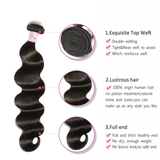 Parksonhair Body Wave Human Virgin Hair Weave 1Bundles/Pack