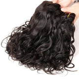 Parksonhair Natural Wave Human Virgin Hair Weave 3Bundles/Pack