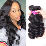 Parksonhair Loose Wave Human Virgin Hair Weave 3Bundles/Pack