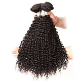 Parksonhair Kinky Curly Human Virgin Hair Weave 3Bundles/Pack