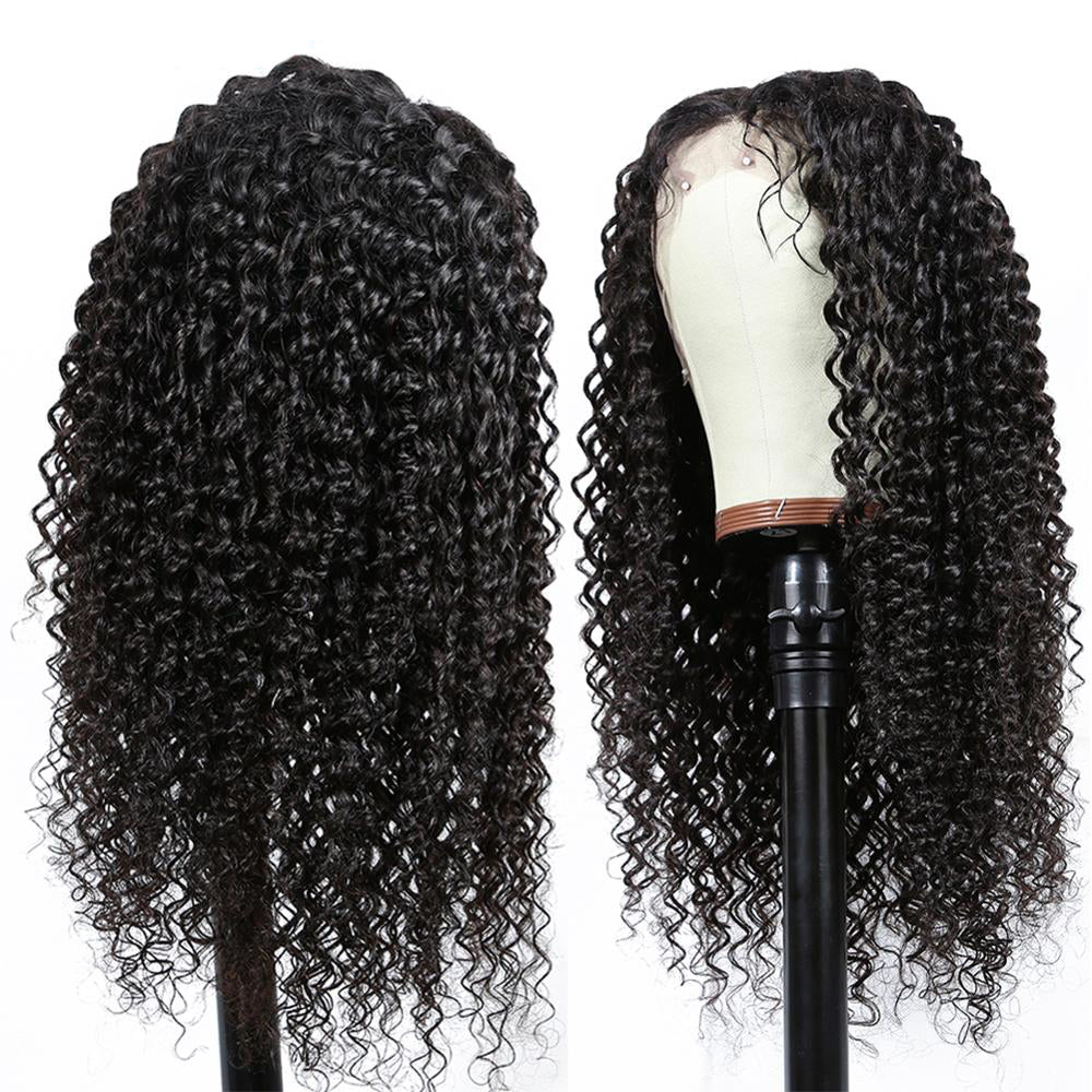 Ready-to-Go Kinky Curl Glueless T Part Frontal Lace Wig Peruvian Virgin Hair  – African American Golfer's Digest