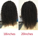 Afro Kinky Curly Short Bob Wigs Human Hair with Bangs