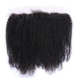 Parksonhair Kinky Curly Human Hair 13x4 Lace Frontal