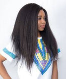 Parksonhair Kinky Straight Human Hair 13x4 Lace Frontal