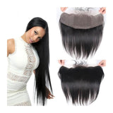 Parksonhair Straight Human Hair 13x6 Lace Frontal