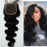 Parksonhair Body Wave Human Hair 6x6 Lace Closure