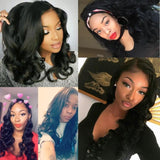 Parksonhair Body Wave Human Hair 7x7 Lace Closure