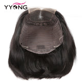 4x4 Lace Closure Wigs Cut Bob Wig Straight Hair Lace Front Wigs For Black Woman Remy Human Hair