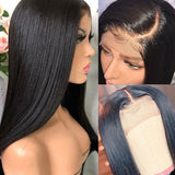 4x4 Closure Wig Lace Closure Wig Straight Lace Front Wig 150% Remy 30 inch Lace Wig Brazilian Human Hair Wig Closure Wig