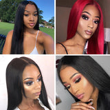 Closure Wig Human Hair Wigs Lace Closure Human Hair Wigs 4×4 Lace Closure Wig For Women Brazilian 13×4 Lace Front Wigs